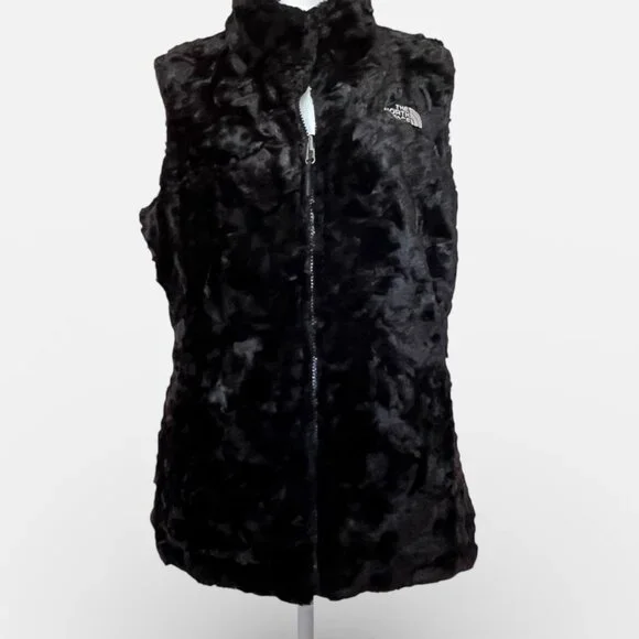 The North Face Mossbud Reversible Vest Black Fleece Heatseeker Gorpcore M - Picture 4 of 10